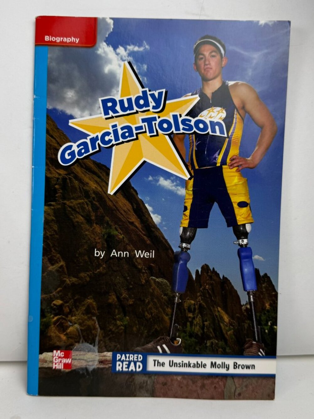 Rudy Garcia-Tolson Ann Weil McGraw Hill Grade 2 Unit 5 Wk 3 ISBN 9780021190430